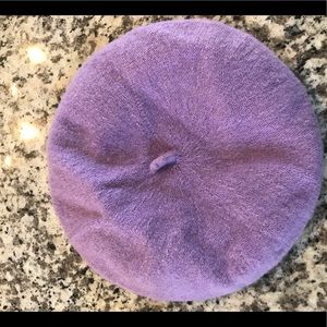 Purple beret